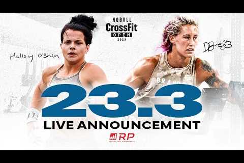 CrossFit Open Workout 23.3 Live Announcement