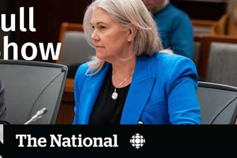 CBC News: The National | Foreign interference, B.C. contraception plan, Joni Mitchell