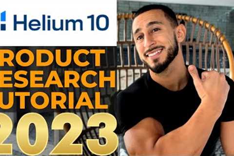 Helium 10 Product Research Tutorial For Amazon FBA 2023 + Promo Coupon Code