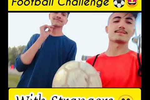 Football Prank With Stringers 🤩⚽😄#viralprank #footballlovers ! Football with uzair!