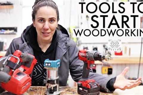 What Tools Do You Need to START Woodworking? Beginner Woodworking Tool List
