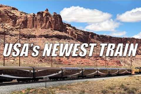 2 DAYS on Rocky Mountaineer's LUXURY TRAIN Rockies to Red Rocks 🇺🇸