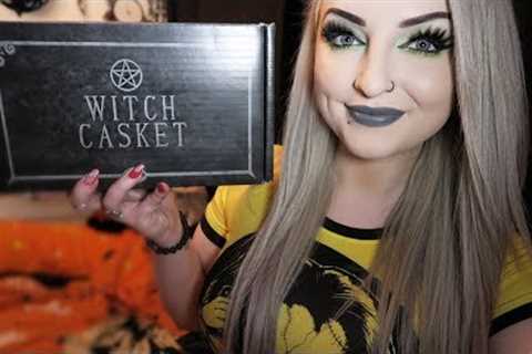 Witch Casket - Monthly Subscription Box Unboxing September 2019
