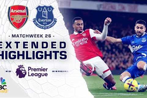 Arsenal v. Everton | PREMIER LEAGUE HIGHLIGHTS | 3/1/2023 | NBC Sports