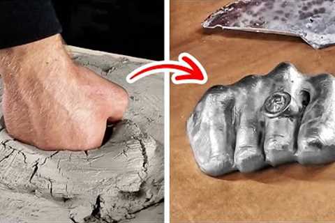 Melt Old Metal Things Into New Objects