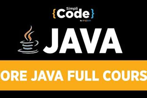 Java Tutorial For Beginners | Java Full Course 2023 | Java Programming | Java Tutorial | SimpliCode