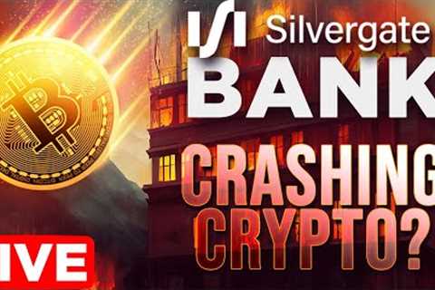 Silvergate Bank Collapse Crashes Crypto | Multiple Withdrawals Halted 🔥