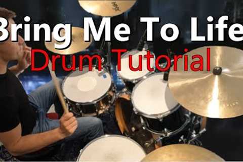 Bring Me To Life Drum Tutorial - Evanescence