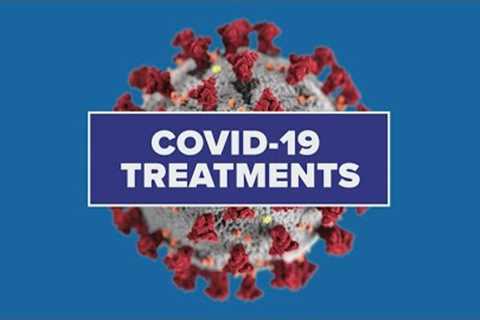 What are the 4 main treatments for COVID-19?
