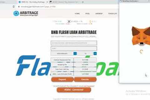 The 1st Multi Crypto Flashloan ZERO Coding with 101x return of your BNB, ETH, MATIC, FTM  and AVAX