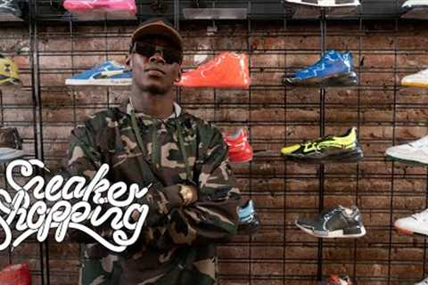 Israel Adesanya Goes Sneaker Shopping With Complex