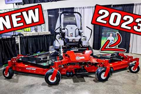NEW EQUIPMENT &amp; TOOLS FOR 2023! ► KRESS ► BOBCAT ► EXMARK