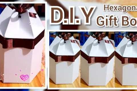 DIY Hexagonal Gift Box|How to Make this Box