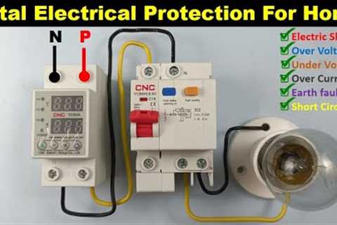 घर के लिए ये 2 Devices उपयोग करे 100% Complete Electrical Protection मिलेगा @ElectricalTechnician