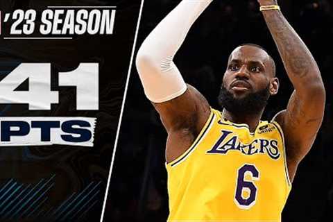 LeBron James Drops 41 Points on the Celtics 🔥 Full Highlights
