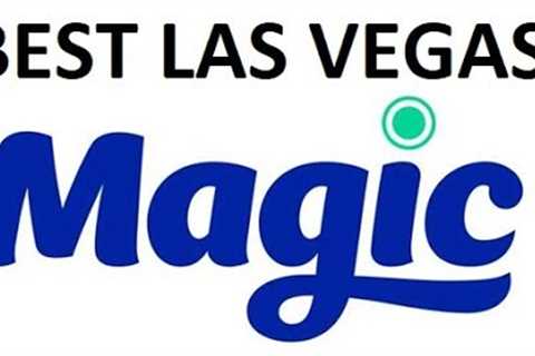 TOP 5 BEST Magic Shows LAS VEGAS 2019 HD VIDEO
