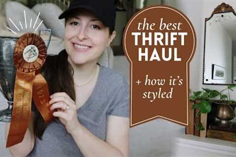 Goodwill Haul | Thrifting My Home Decor | Thrift Haul Styling | Thrifting For Profit 2023