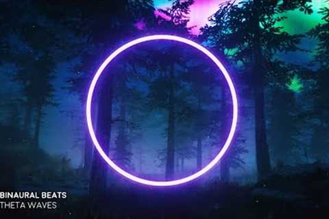 LET GO of Stress ➤ DEEP Theta Binaural Beats - Sleep Hypnosis, Lucid Dream Music