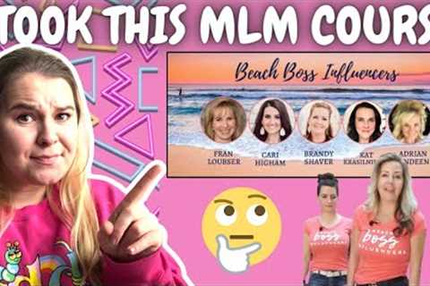 ANTI MLMER TAKES MLM COURSE | THE SECRET TO NETWORK MARKETING