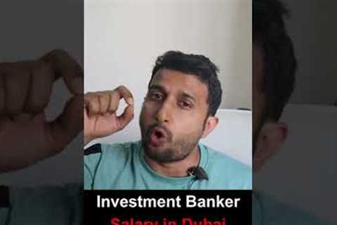 Banking Investment Jobs in Dubai #shorts