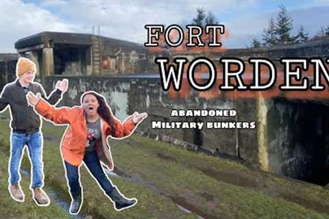 EXPLORING ABANDONED MILITARY BUNKERS // Fort Worden, WA