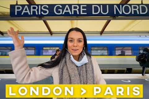 5 steps to travel on the Eurostar 🚄  London to Paris