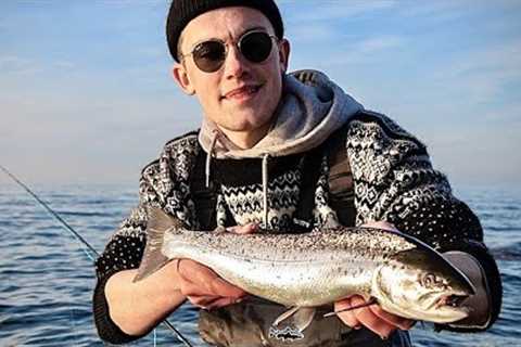 HOW TO CATCH BALTIC SEATROUT ON THE FLY - Epic Winter Fly Fishing (2020)