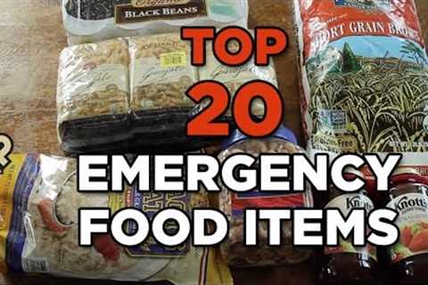 How to easily build a 2 week emergency food supply
