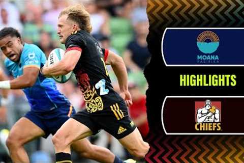 Super Rugby Pacific 2023 - Moana Pasifika v Chiefs - Rd 2 Highlights