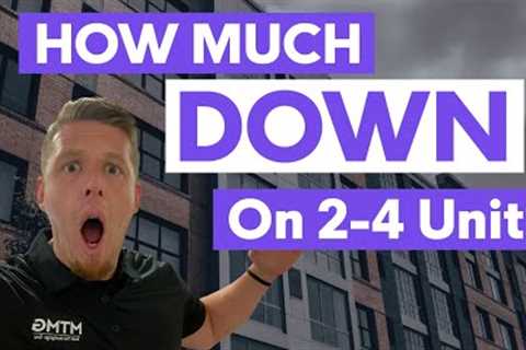 5% down on multi family real estate!!