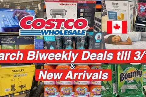 HOUSEHOLD  &amp;  GROCERY  DEALS  TILL  3/12  PLUS  NEW  ARRIVALS  I  COSTCO  CANADA  SHOPPING   4K