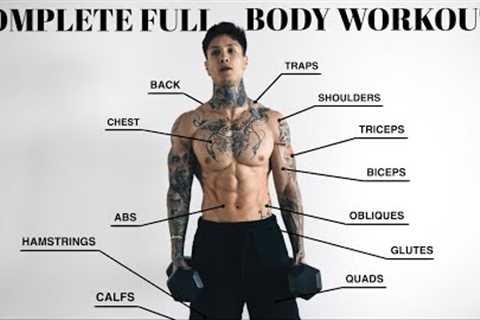 Complete 10 Min Full Body Workout | Dumbbells Only