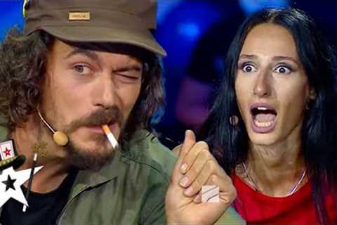 Funny Magician Gets Judges Laughing on Georgia's Got Talent 2021 | Magicians Got Talent
