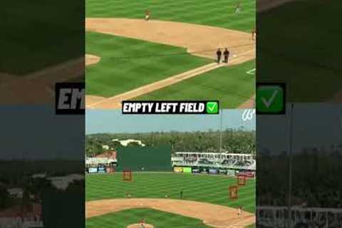 the shift is back in baseball 😂