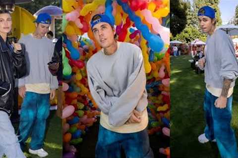 Justin Bieber First Photo With Wife Hailey Bieber Studded 29th Birthday Feud Selena Gomez