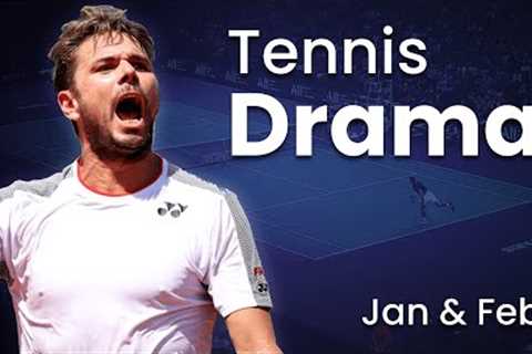 Tennis Angry Moments &amp; Drama - January &amp; February 2023