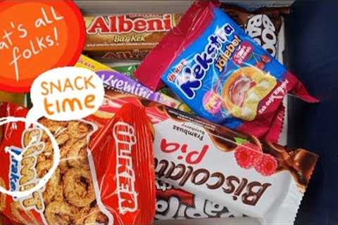 SNACK SURPRISE AROUND THE WORLD ORIGINAL BOX UNBOXING TURKEY OCT 2022 | FOOD SNACK BOX