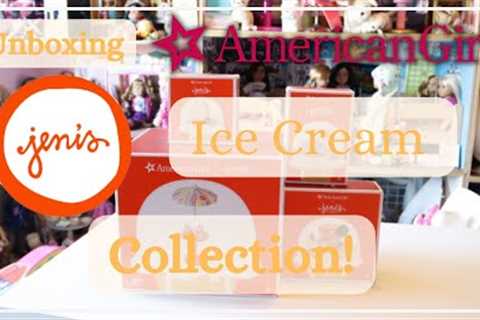 Unboxing American Girl X Jeni's Ice Cream Collection!