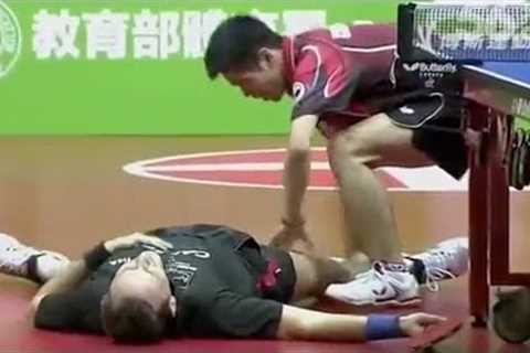 The Funniest Table Tennis Match in HISTORY