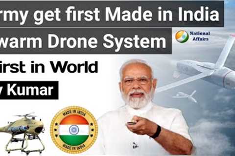 Army gets its first set of offensive swarm drone system | Newspace Research &amp; Technologies