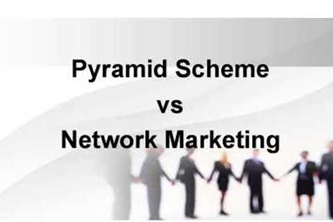 Pyramid Scheme vs Network Marketing || Tamil || Marketing tips || Network marketing || MT
