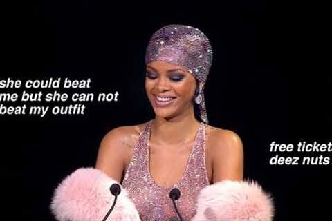 rihanna being a boss for 5 minutes