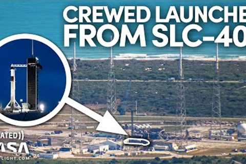 Mystery Solved! SpaceX's New Starship Tower &amp; The Secrets at SLC-40 - KSC Flyover