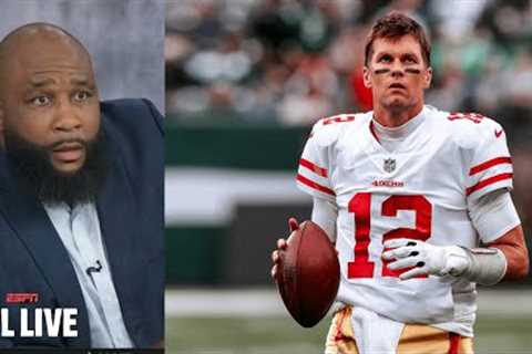 NFL LIVE | 49ers bring Tom Brady return from retirement Marcus Spears on San Francisco QB plan