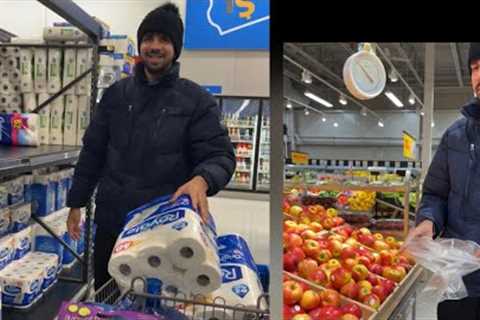 Grocery shopping 🛒 in canada 🇨🇦 fun shun