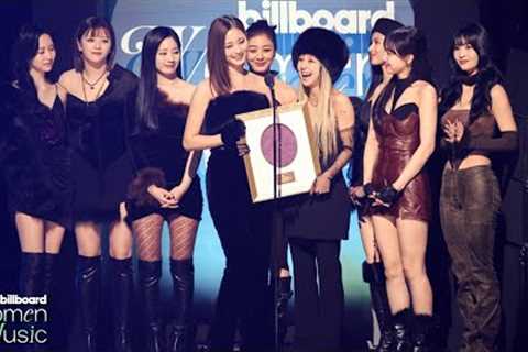Twice Accepts The Breakthrough Artist Award | Billboard Women in Music 2023