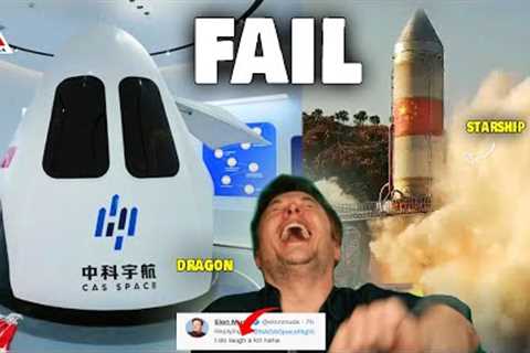 Disaster! China's desperate attempt to COPY all SpaceX Rockets, making laugh at Elon Musk
