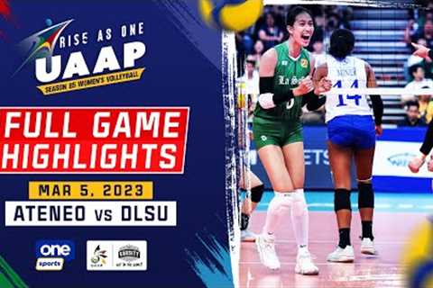 DLSU vs. Ateneo round 1 highlights | UAAP Season 85 Women’s Volleyball - March 5, 2023