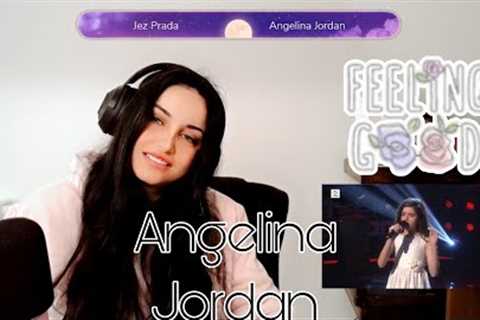 Music student reacts to @AngelinaJordanOfficial  Feeling good