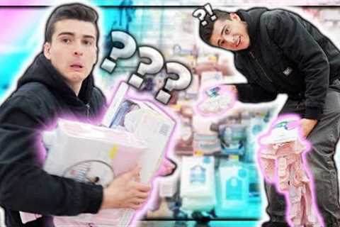 Dad's First Time Shopping For Baby! (Hilarious)